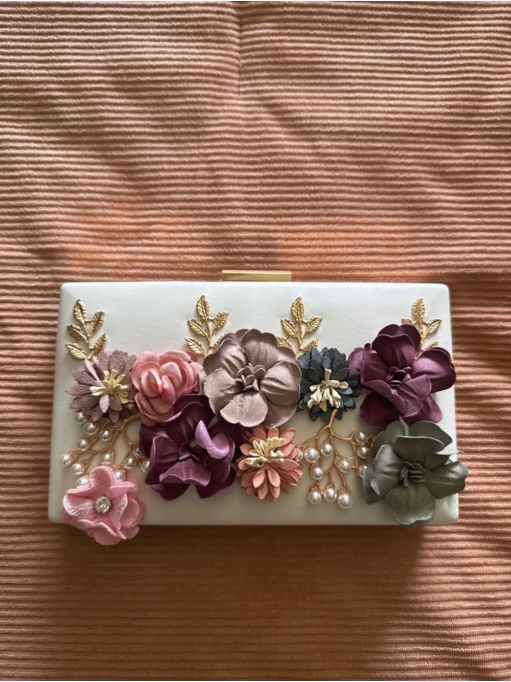Juliet Flower Clutch Bag